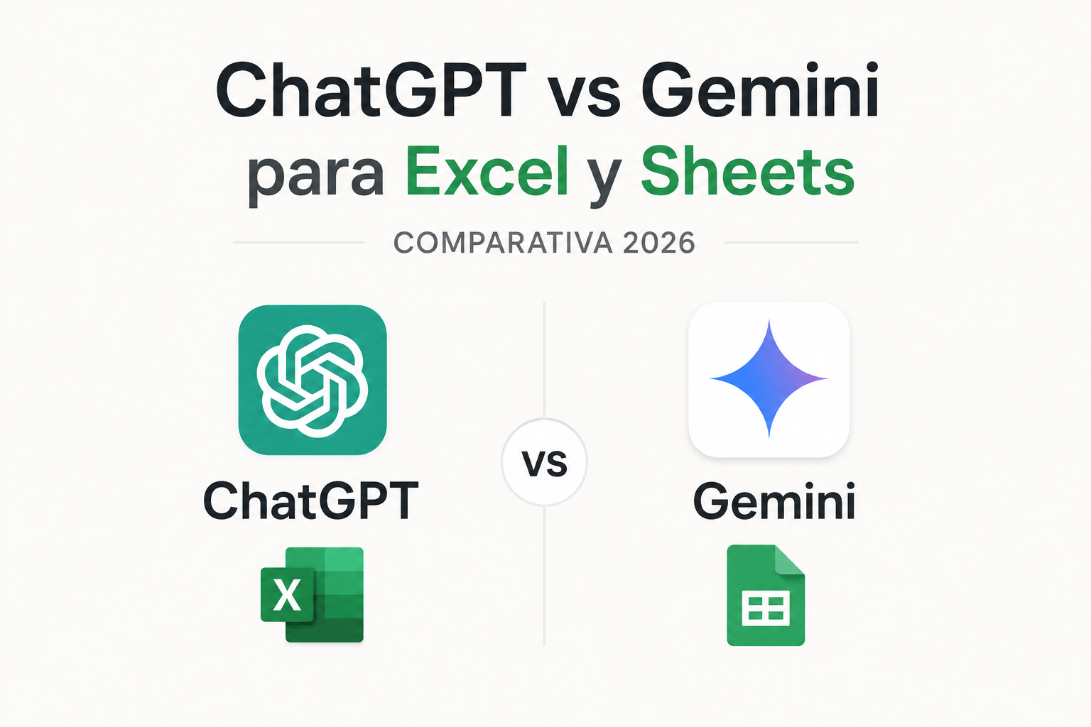 chatgpt vs gemini para excel